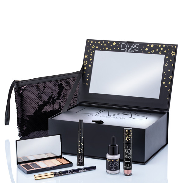 KIT MAQUILLAJE DIVA'S BY ROSER  Nº3 SILVER - D'ORLEAC