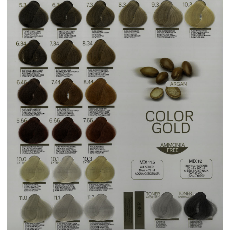 TINTE COLOR GOLD 100ML - DESIGN LOOK