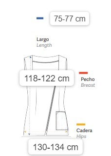 CASACA TALLA 2XL NEGRA - EUROSTIL