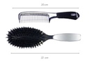 SET CEPILLO + PEINE METALIZADOS - EUROSTIL