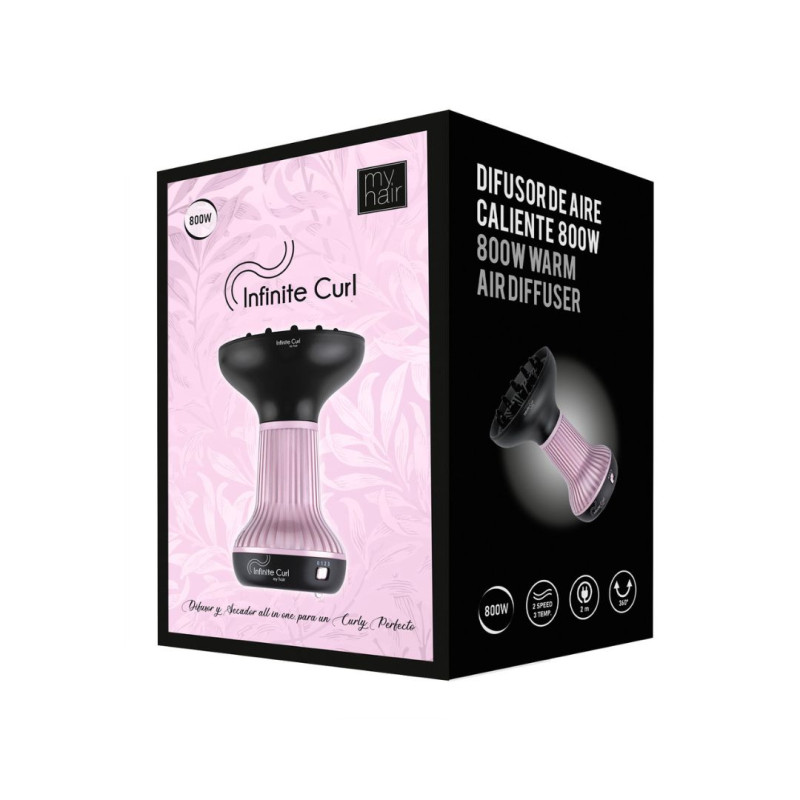 DIFUSOR DE AIRE CALIENTE INFINITE CURL - MYHAIR