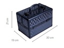 MALETIN ALUMINIO NEGRA UTILES - EUROSTIL