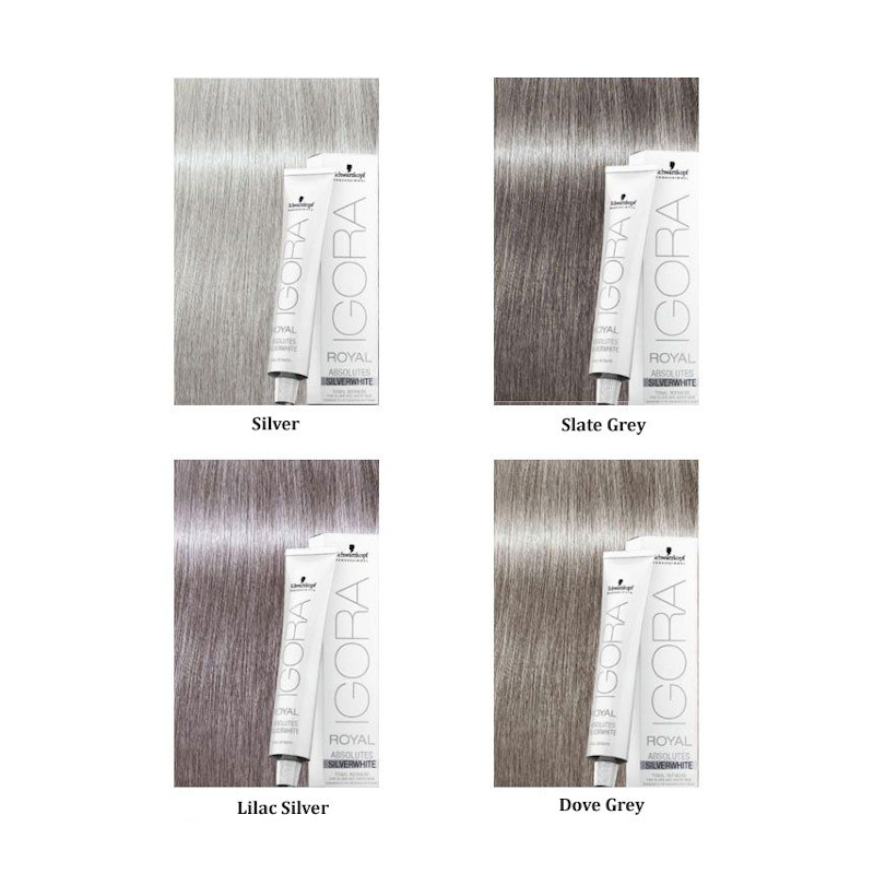 IGORA ROYAL SILVERWHITE DOVE GREY 60ML - SCHWARZKOPF