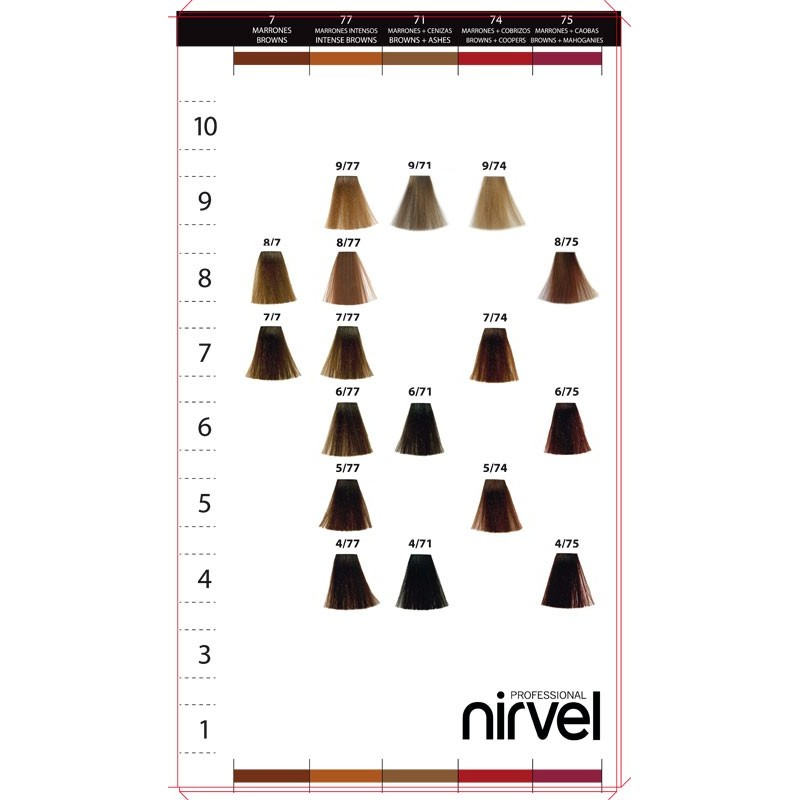 NATURE COLORACION SIN AMONIACO 8/7 100ML - NIRVEL