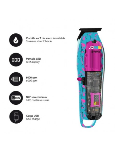 MAQUINA RETOQUE ONE - B-WAY