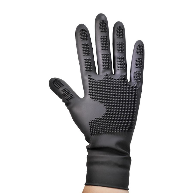 GUANTES SILICONA NEGROS 2 PCS - ARTERO