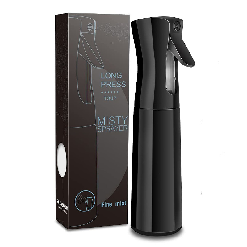 SPRAY PULVERIZADOR AGUA NEGRO Y TRANSPARENTE 200ML - CUTTHOR