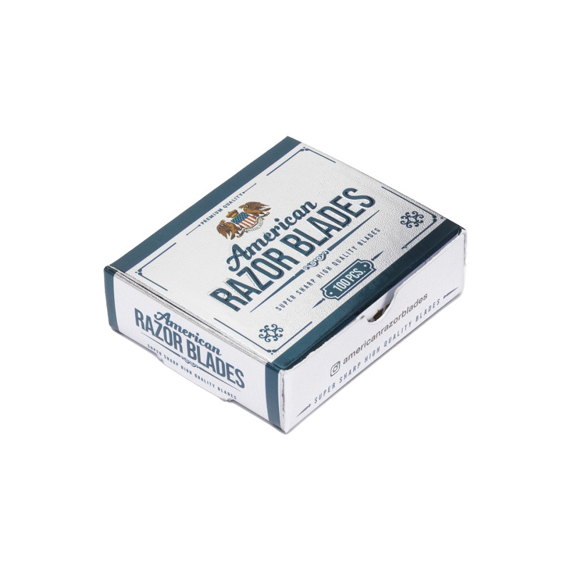 CAJA 100 CUCHILLAS PARTIDAS - AMERICAN RAZOR BLADES