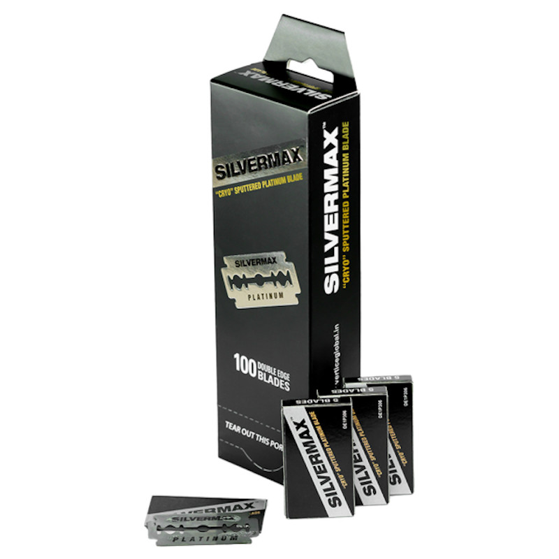 CAJA 100 CUCHILLAS ENTERAS - SILVERMAX