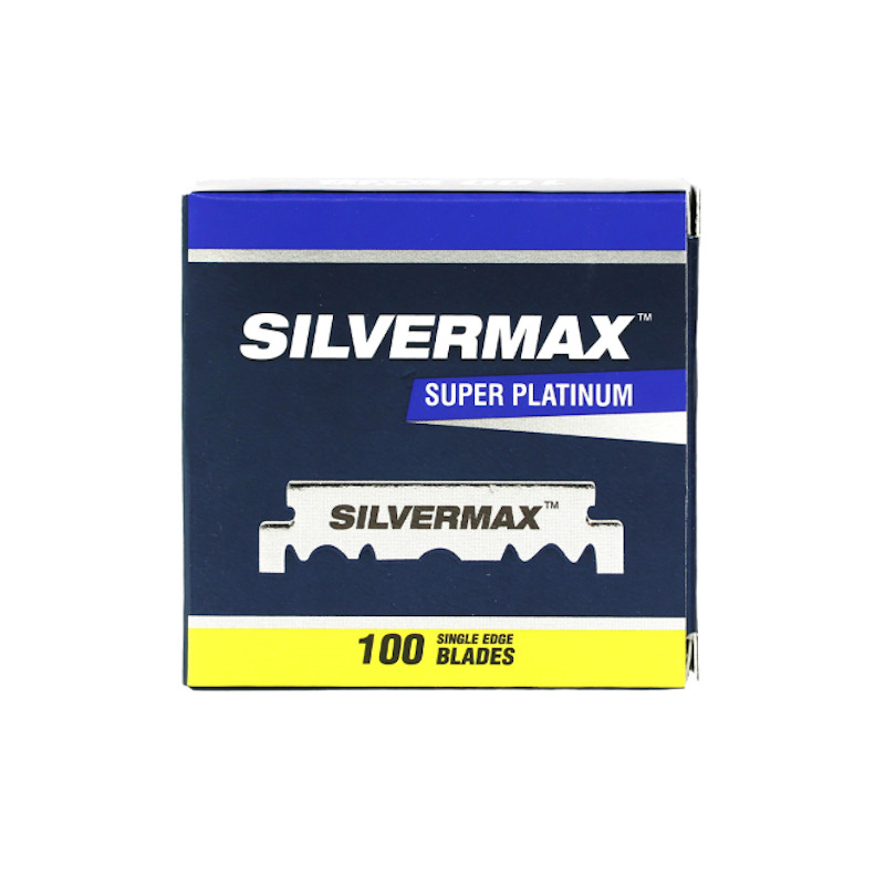 CAJA 100 CUCHILLAS PARTIDAS SUPER PLATINUM - SILVERMAX