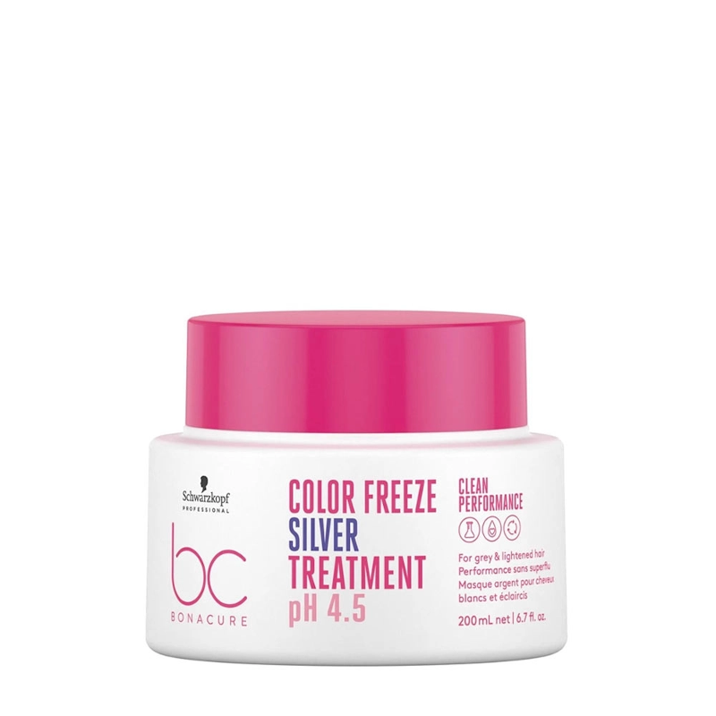 TRATAMIENTO BC CLEAN PERFORMANCE COLOR FREEZE SILVER PH 4.5 200ML - SCHWARZKOPF