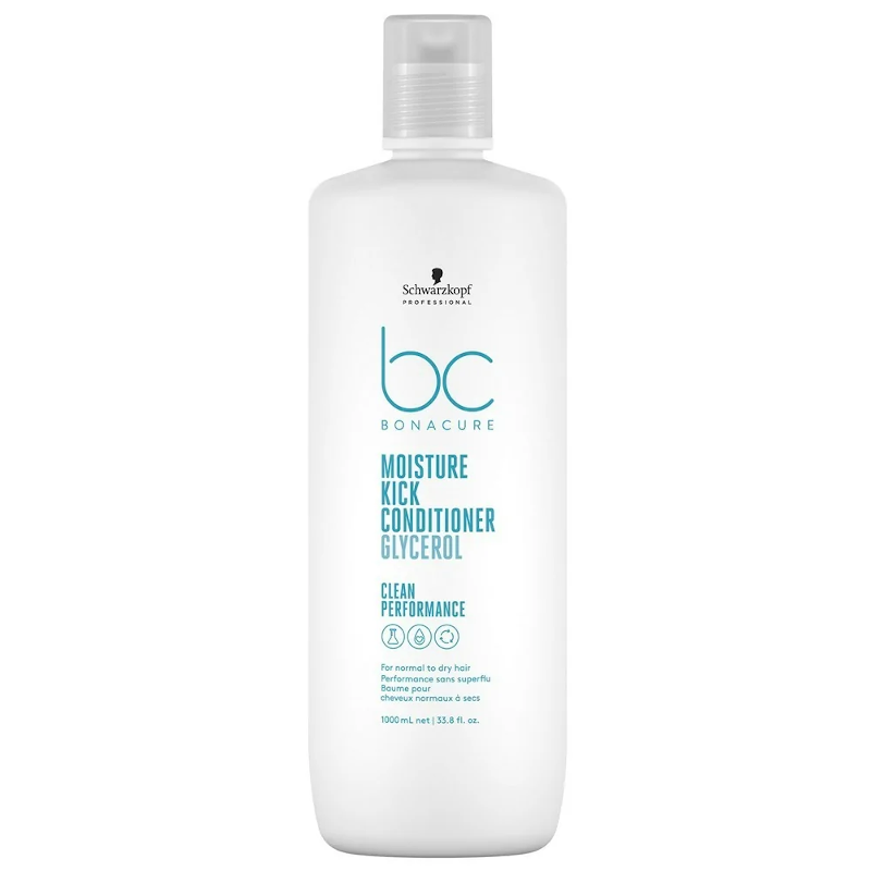 ACONDICIONADOR BC CLEAN PERFORMANCE MOISTURE KICK 1000ML - SCHWARZKOPF