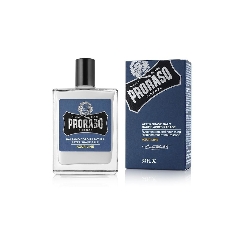 AFTER SHAVE BALSAMO CITRICO AZUL LIMA 100ML - PRORASO