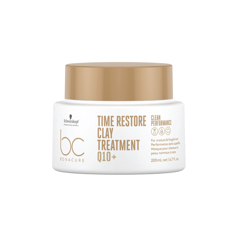 TRATAMIENTO BC TIME RESTORE CLAY Q10+ 200ML - SCHWARZKOPF