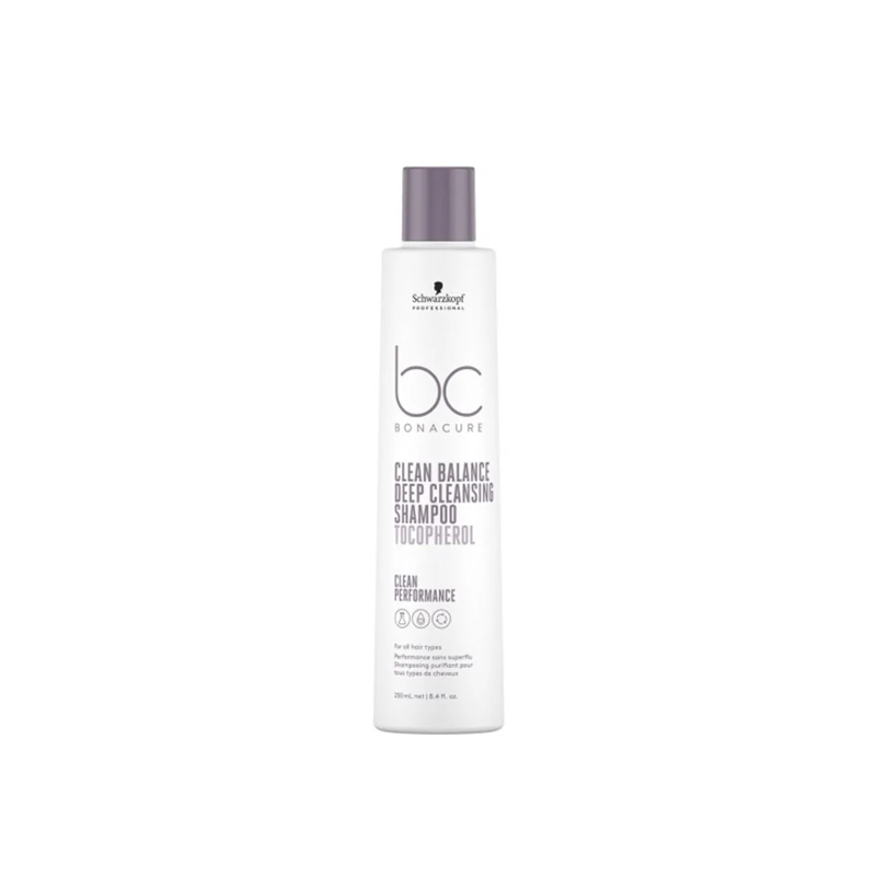 CHAMPÚ BC CLEAN PERFORMANCE DEEP CLEANSING 250ML - SCHWARZKOPF