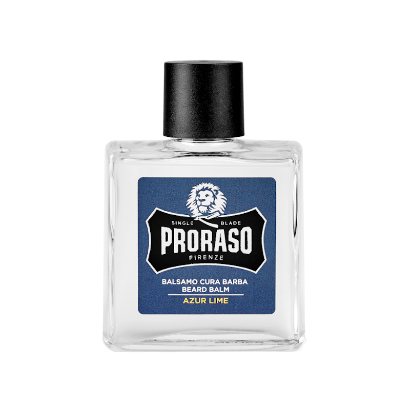 BALSAMO PARA BARBA CITRICA AZUL LIMA 100ML - PRORASO