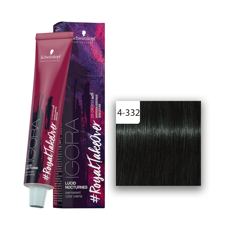 IGORA ROYAL TAKE OVER LUCID NOCTURNES 4-332 60ML - SCHWARZKOPF