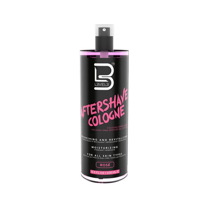 AFTER SHAVE COLONIA ROSÉ 400ML - L3VEL3