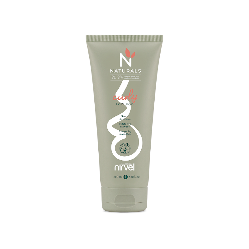 NATURALS CURLY LOW POO 200ML - NIRVEL