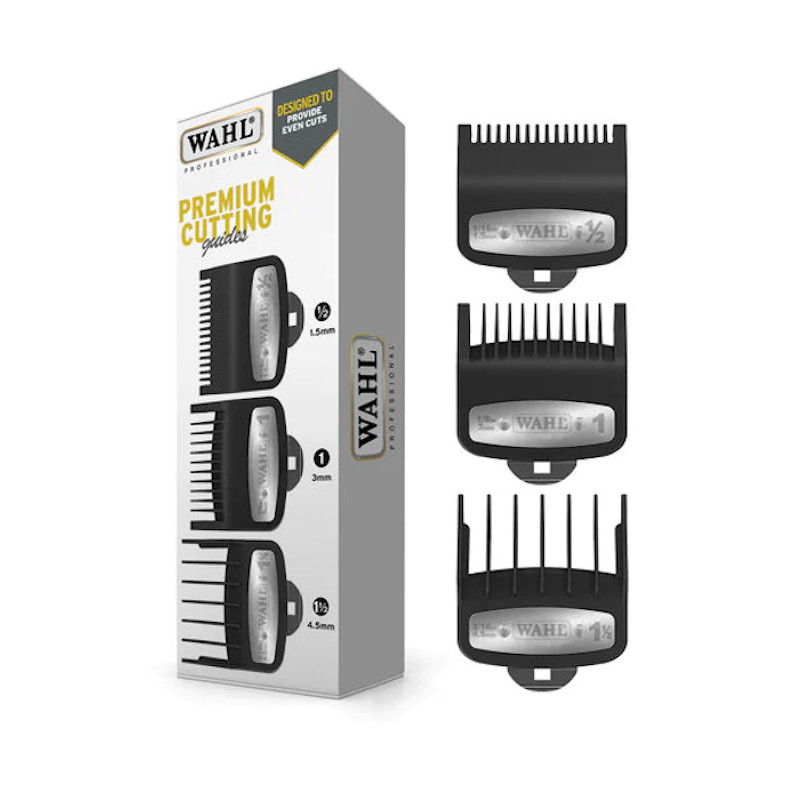 PACK 3 PEINES MEDIOS PREMIUM 0.5/1/1.5 - WAHL