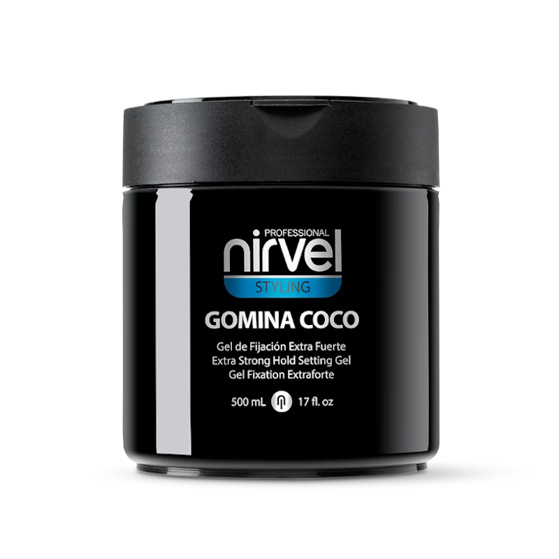 GOMINA DE COCO GEL DE FIJACION EXTRA FUERTE 500ML - NIRVEL