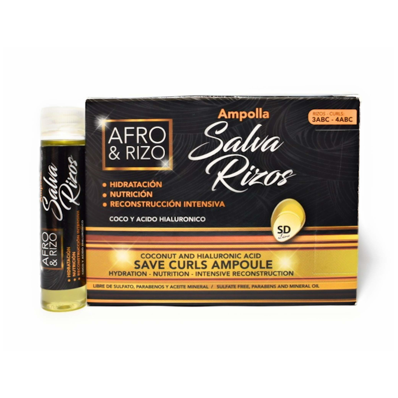 TRATAMIENTO NUTRITIVO 24 AMPOLLAS X 30ML - AFRO & RIZO