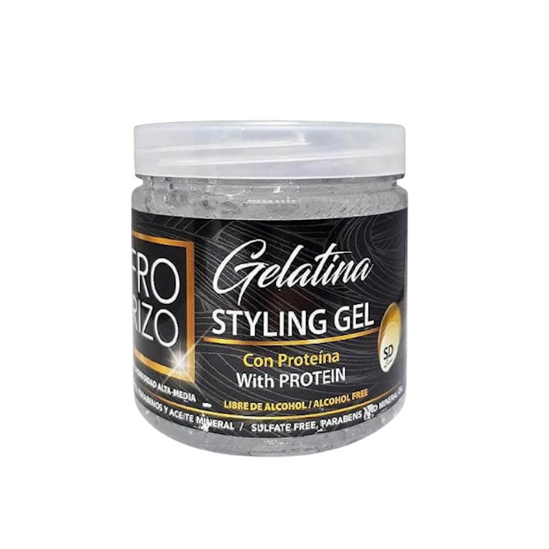 GEL FIJADOR CON PROTEINA 450ML - AFRO & RIZO