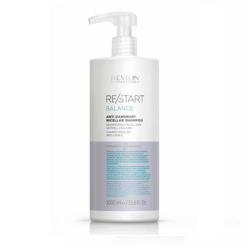 CHAMPU MICELAR ANTICASPA RESTART BALANCE 1000ML - REVLON