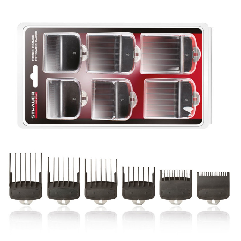 PACK 6 PEINES CALIBRO 50 ZERO LITHIUM - XANITALIA
