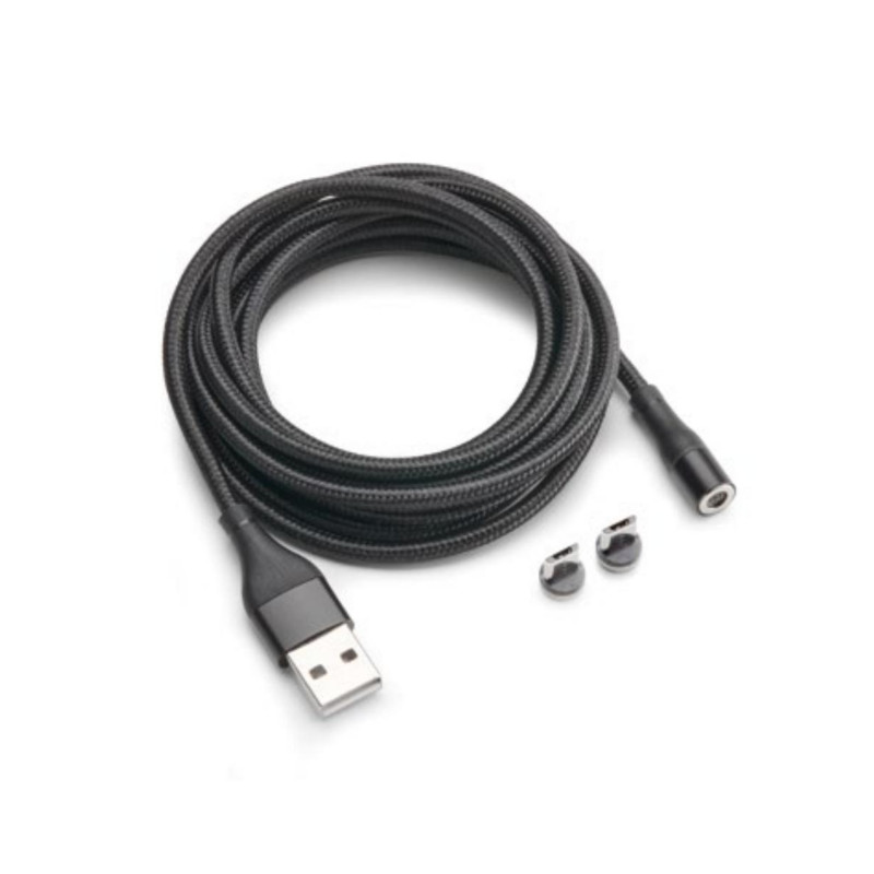CABLE CARGA USB + MINI USB MAGNÉTICO - GAMMA PIU