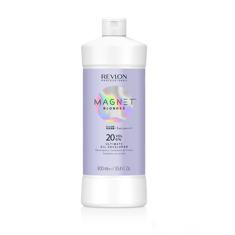OXIDANTE CON ACEITE MAGNET BLONDES 20VOL 900ML - REVLON