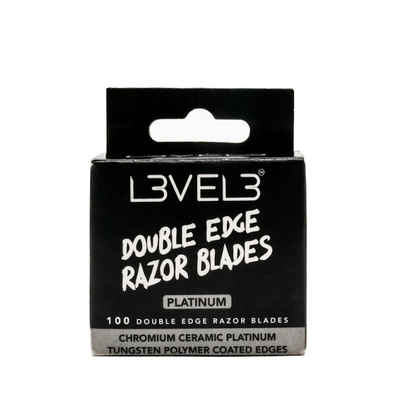 CUCHILLAS DOBLE FILO PACK 100 UDS. - L3VEL3