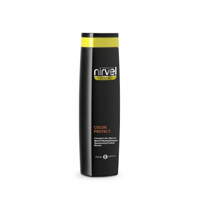 CHAMPU PROTECTOR COLOR MARRON 250ML - NIRVEL
