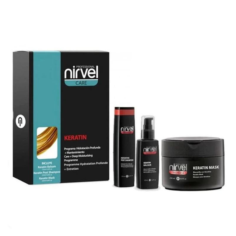 PACK HIDRATACION PROFUNDA KERATIN - NIRVEL
