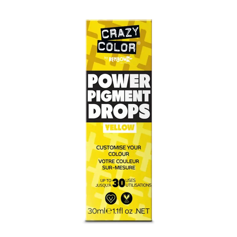 PIGMENTO PURO AMARILLO 30ML - CRAZY COLOR