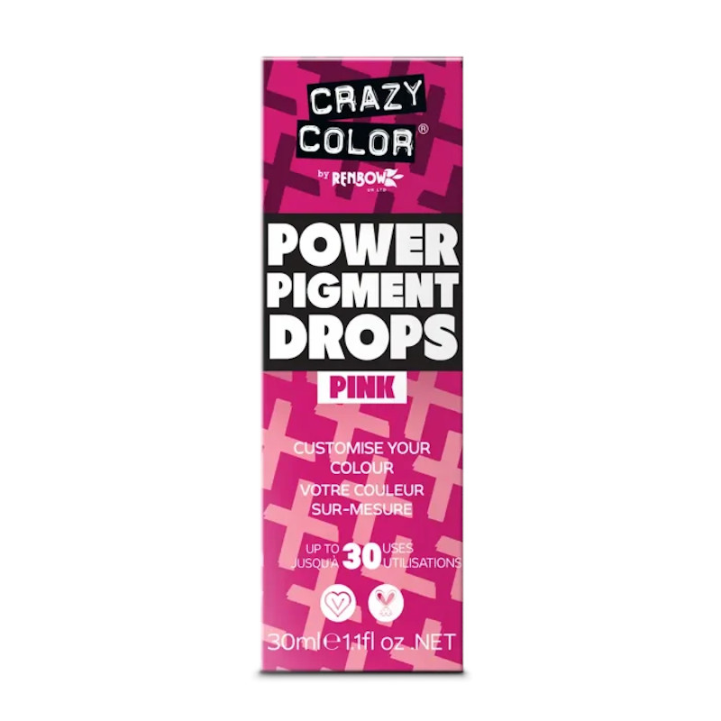 PIGMENTO PURO ROSA 30ML - CRAZY COLOR