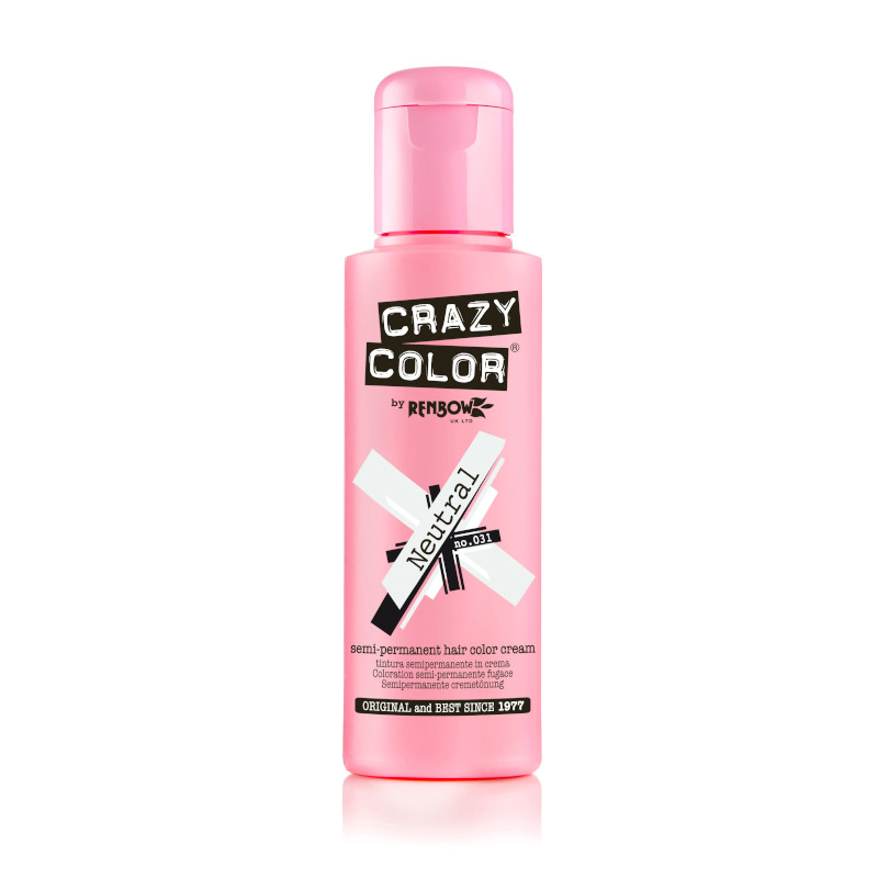 TINTE SEMIPERMANENTE NEUTRAL 250ml - CRAZY COLOR