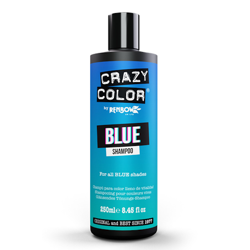 CHAMPU AZUL 250ML - CRAZY COLOR