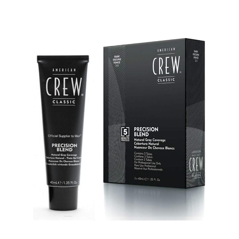MEZCLA COBERTURA NATURAL OSCURO 2-3 40ML - AMERICAN CREW