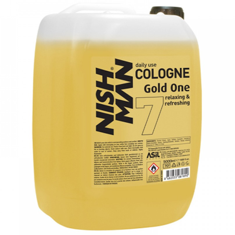 AFTER SHAVE Nº7 GOLD ONE 5000ml - NISHMAN