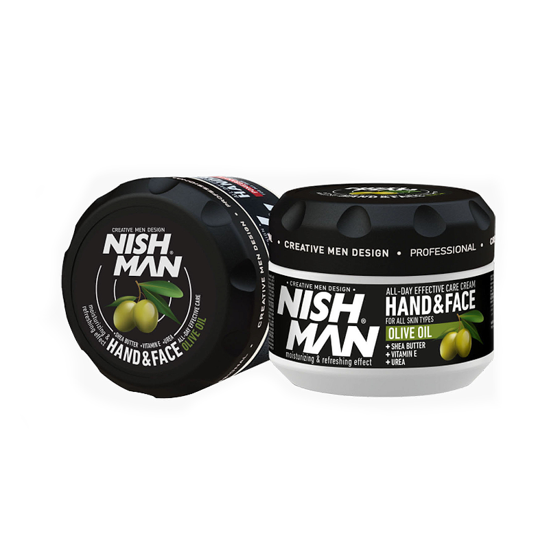 CREMA MANOS Y CARA ACEITE DE OLIVA 300ml - NISHMAN