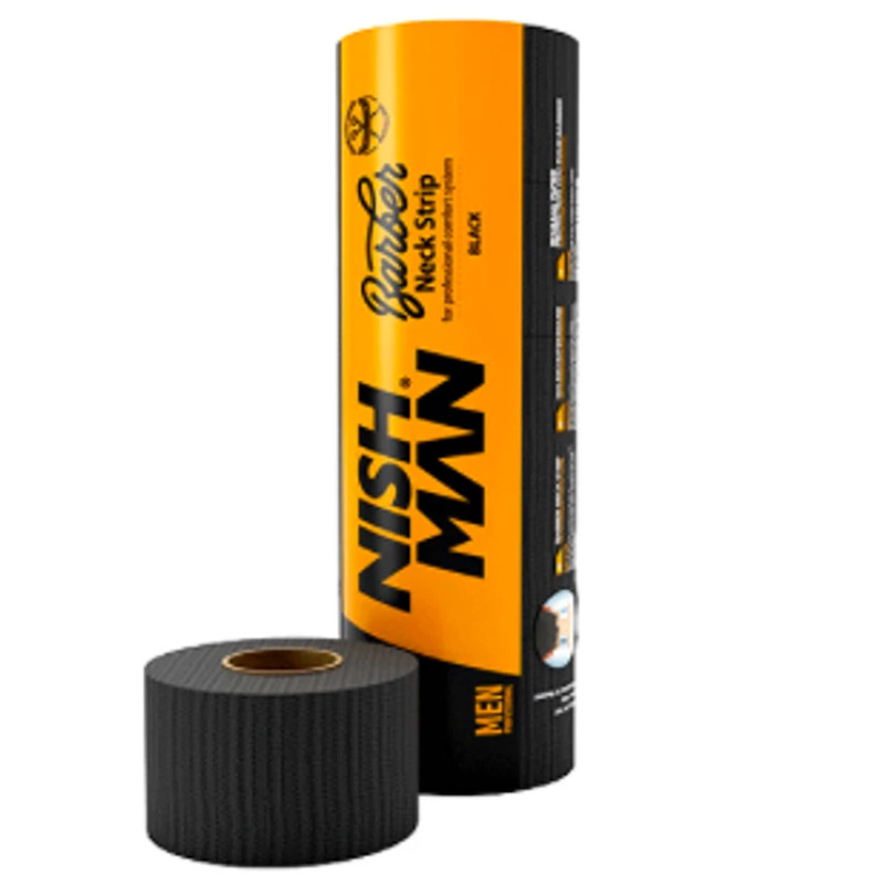 PAPEL CUELLO NEGRO TUBO DE 5 ROLLOS - NISHMAN