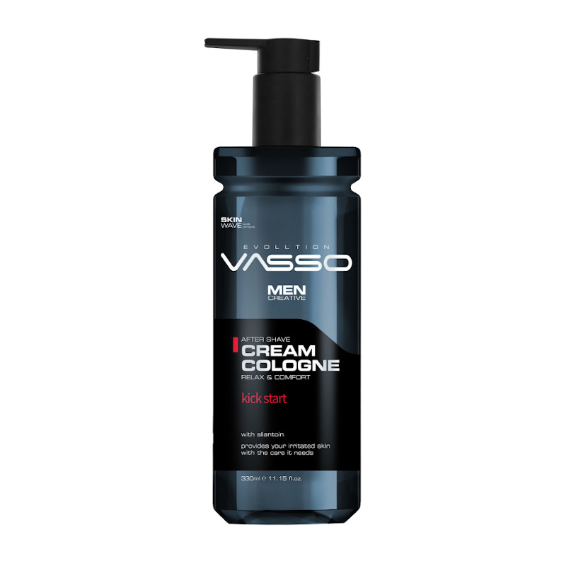 AFTER SHAVE CREAM & COLOGNE KICK START 330ML - VASSO