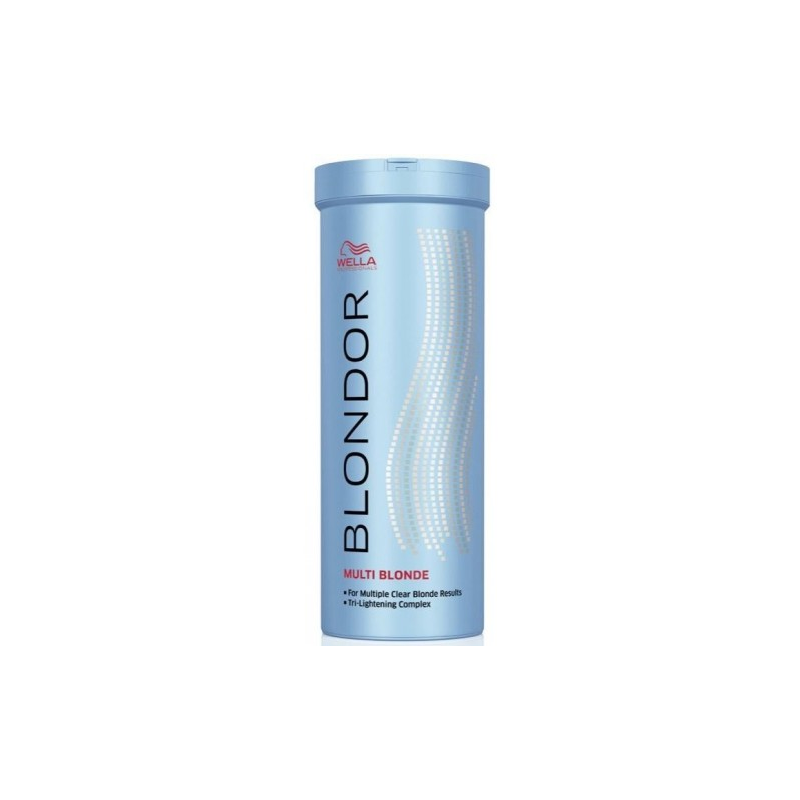 POLVO DECOLORANTE BLONDOR MULTI BLONDE 400ML - WELLA