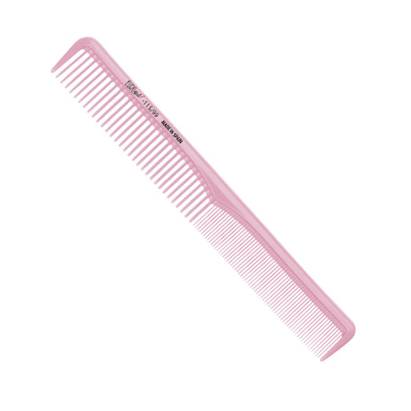 PEINE BATIDOR NYLON 17,5CM ROSA - EUROSTIL