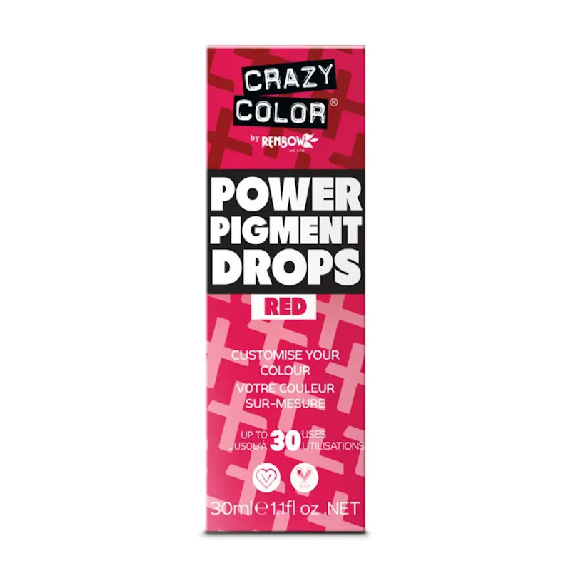 PIGMENTO PURO ROJO 30ML - CRAZY COLOR