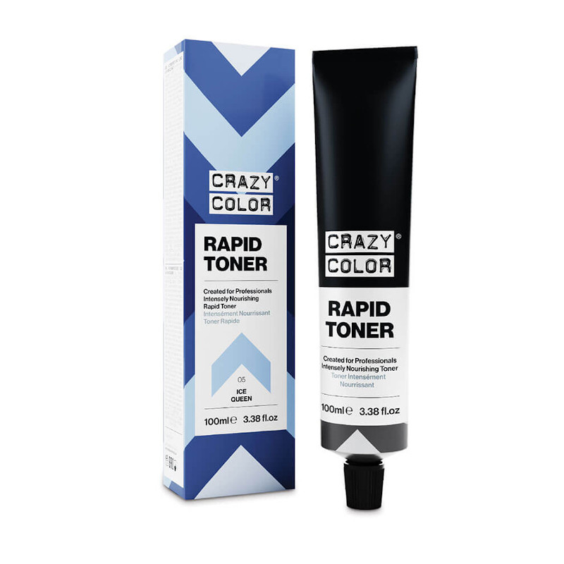 TINTE TONER ICE QUEEN 100ML - CRAZY COLOR