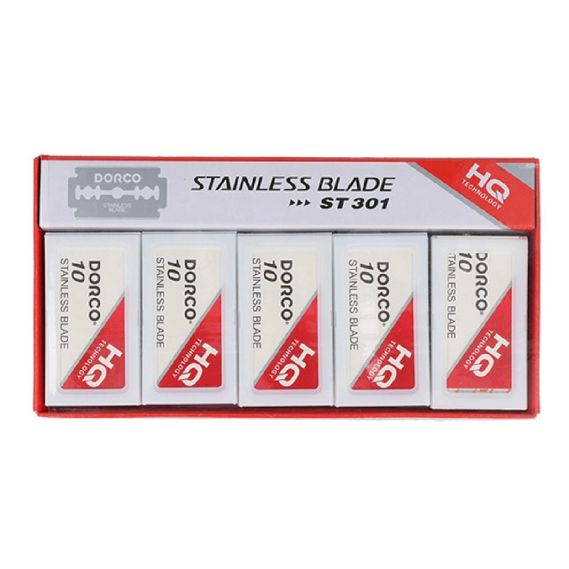CUCHILLAS STAINLESS RED 100 HOJAS - DORCO