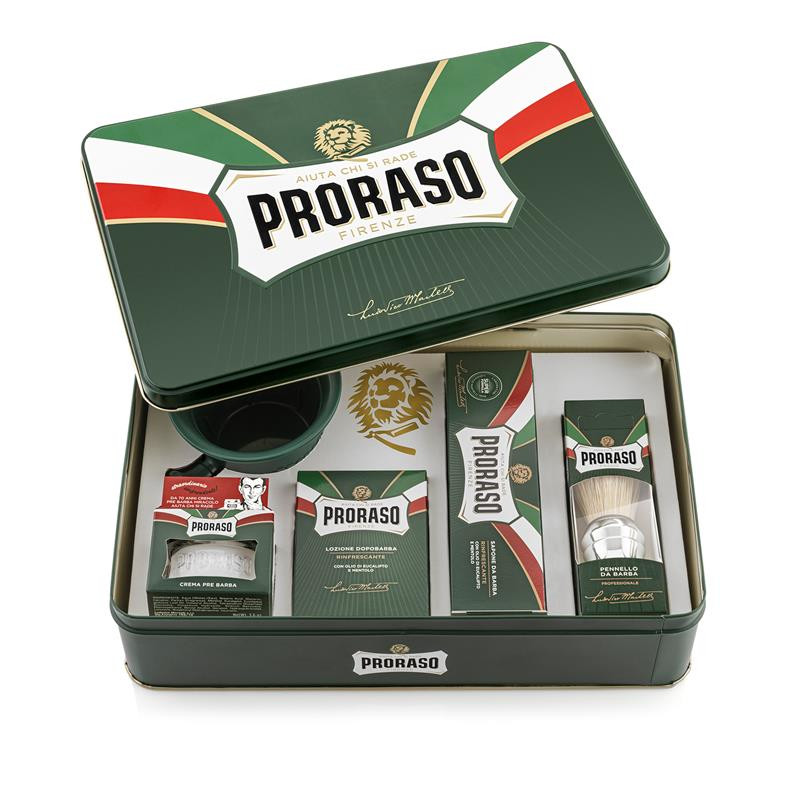 ESTUCHE AFEITADO EUCALIPTO & MENTOL - PRORASO