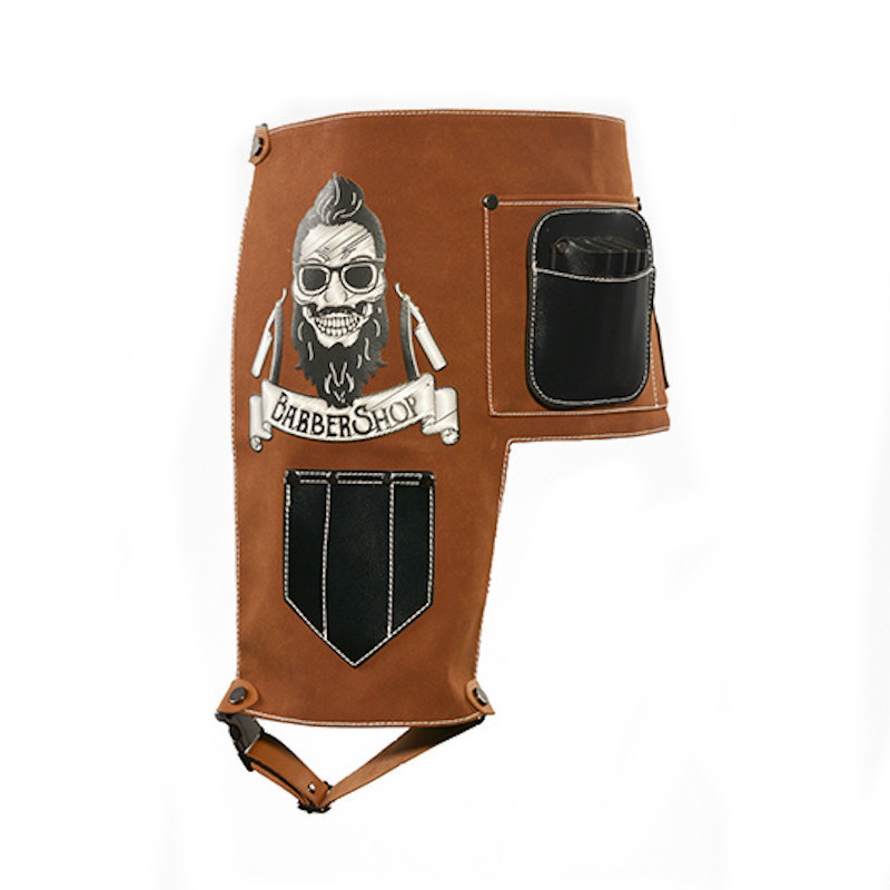 CINTURÓN UTILLAJE BARBERO HIPSTER SKULL - BIFULL